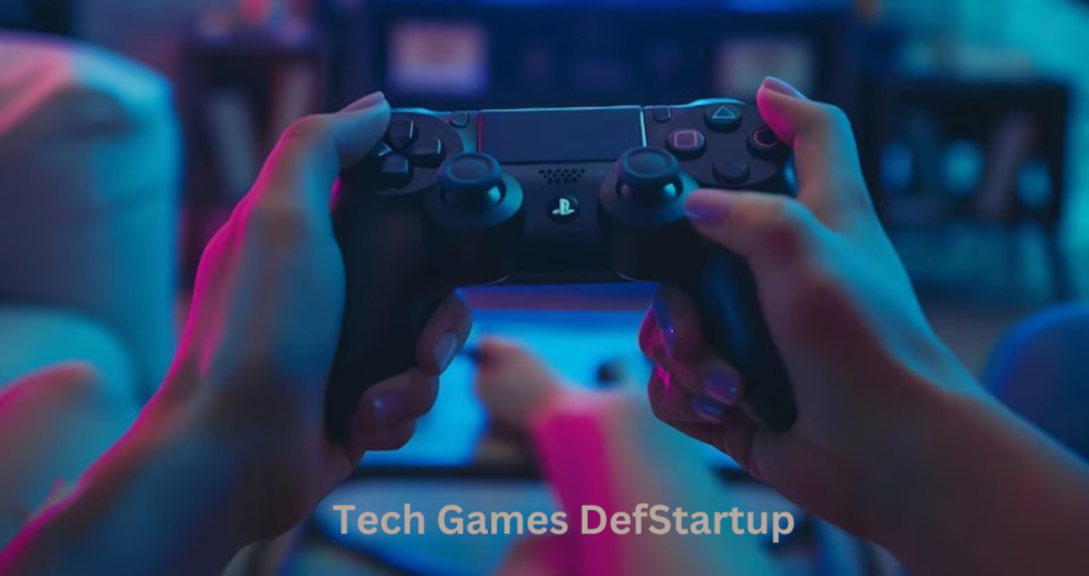 Tech Games DefStartup gaming technology featuring AI AR/VR and cloud gaming innovations