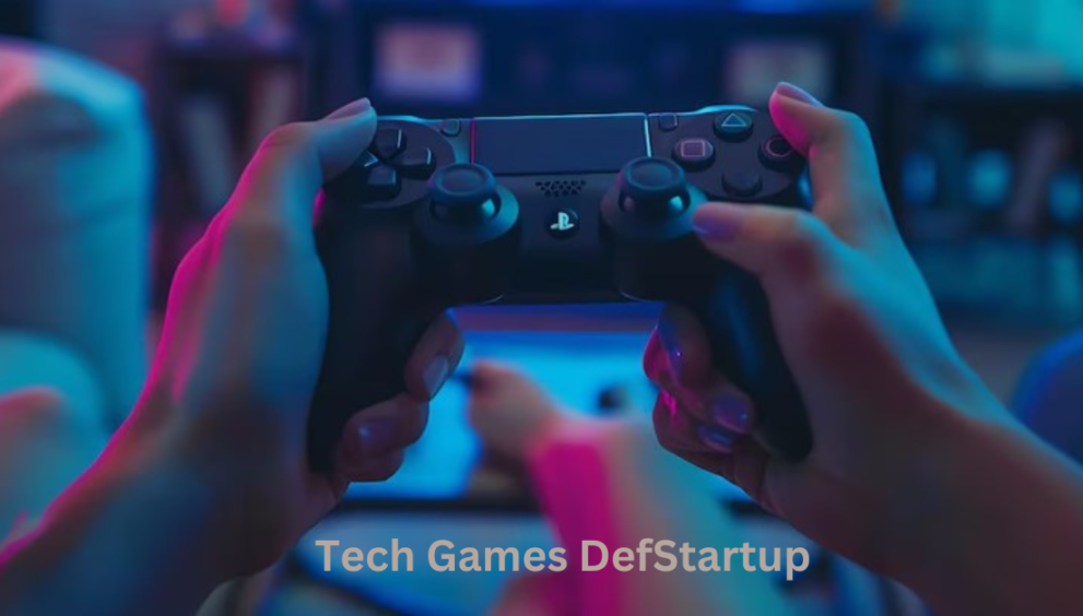 Tech Games DefStartup gaming technology featuring AI AR/VR and cloud gaming innovations