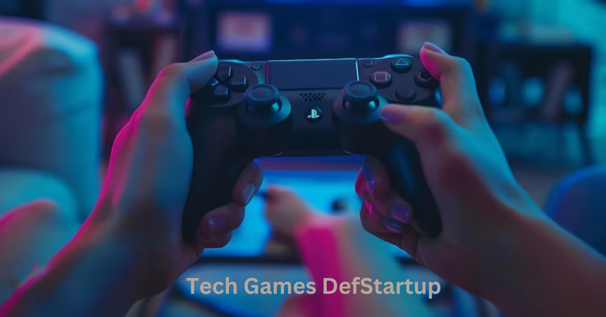 Tech Games DefStartup gaming technology featuring AI AR/VR and cloud gaming innovations